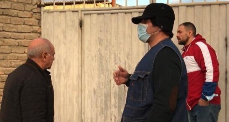 قهرمان المپیک در جمع مردم محروم استان گلستان