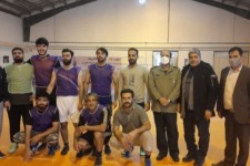 مسابقات فوتسال گرامیداشت دهه مبارک فجر در هرسین برگزار شد