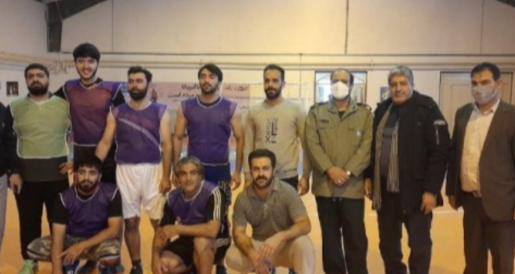 مسابقات فوتسال گرامیداشت دهه مبارک فجر در هرسین برگزار شد