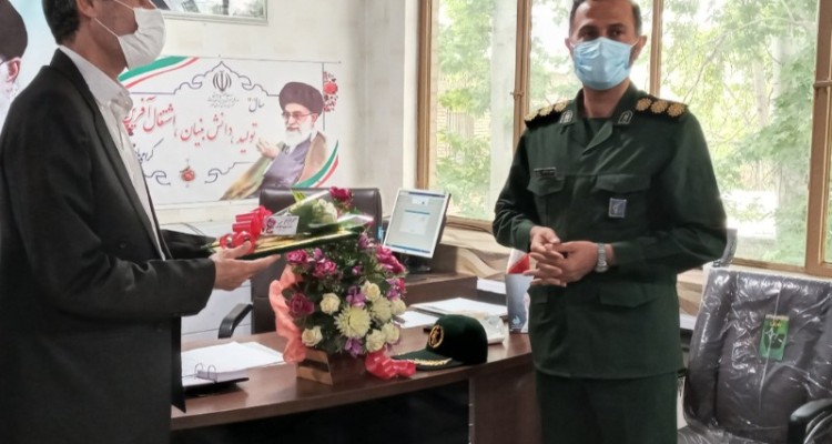 دیدار مدیر حوزه علمیه و فرمانده سپاه صحنه با مدیر آموزش و پرورش