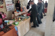 نمایشگاه محصولات اقتصاد مقاومتی در صحنه برپا گردید