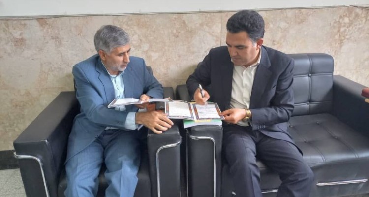 قرارداد ساخت  2 مدرسه خیر ساز در شهرستان صحنه منعقد شد