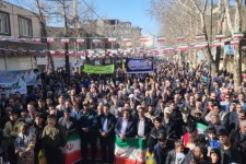 راهپیمایی 22 بهمن 1402 صحنه