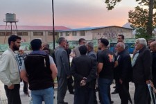 بازدید شهردار و  شورای شهر صحنه از پارک محله سی متری