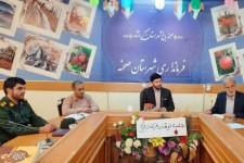 جلسه ستاد اوقات فراغت دانش آموزان در صحنه