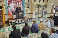 مراسم بزرگداشت سالگرد امام (ره) در مسجد جامع صحنه