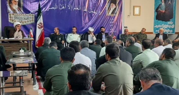 دیدار با امام جمعه صحنه در هفته دفاع مقدس