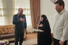 دیدار با خانواده شهدا