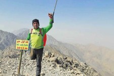 فتح کوه‌های ایران با یک پا!