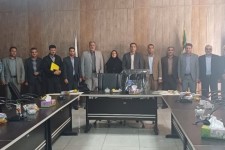 تقدیر و معارفه مسئول حراست شهرداری  صحنه