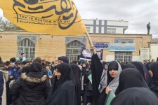 راهپیمایی استکبار ستیزی 13 آبان در شهرستان صحنه