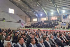 برگزاری مراسم اقتدار بسیجیان در شهرستان صحنه