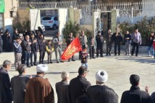 مراسم عزاداری شهادت حضرت زهرا(س)در صحنه