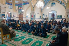 مراسم  تفسیر قرآن و یادبود شهدای صحنه