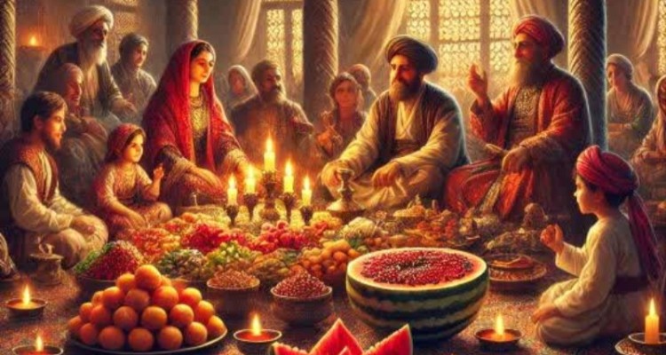 به مناسبت شب یلدای باستانی