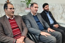 دیدار فرماندار با رئیس اداره ثبت احوال صحنه به مناسبت روز ثبت احوال