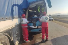 تصادف مرگبار در محور صحنه به بیستون