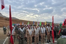بسیجیان صحنه به رزمایش بزرگ پیامبر اعظم پیوستند