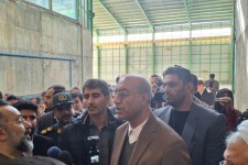 بازدید استاندار کرمانشاه از مجموعه ذوب آهن صحنه