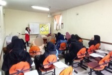 برگزاری دوره آموزشی کمک های اولیه در جمعیت هلال احمرشهرستان صحنه