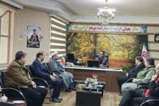 دیدار و نشست مدیران ادارات شهرستان با  فرماندار جدید