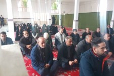 مراسم بزرگداشت شهدای مقاومت در بخش دینور برگزار شد