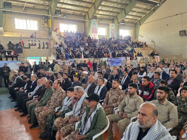 اجتماع بزرگ بسیجیان شهرستان صحنه