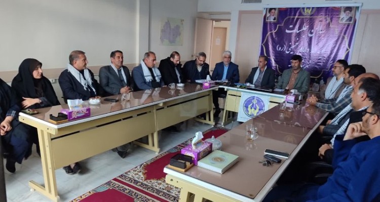 نشست مشترک بسیج ادارات و کارمندان شهرستان صحنه با رئیس مرکز بسیج کمیته امداد کشور 