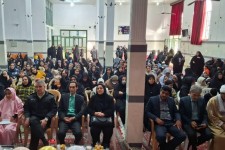 مراسم باشکوه ولادت حضرت فاطمه زهرا (س) در صحنه برگزار شد