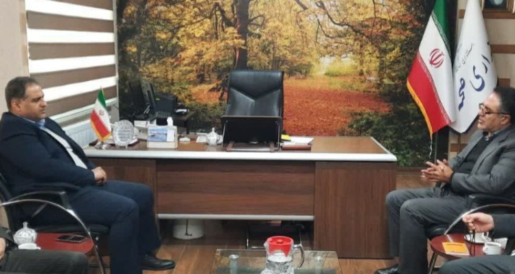 دیدار مدیرعامل شرکت آب منطقه‌ای کرمانشاه با فرماندار شهرستان صحنه   