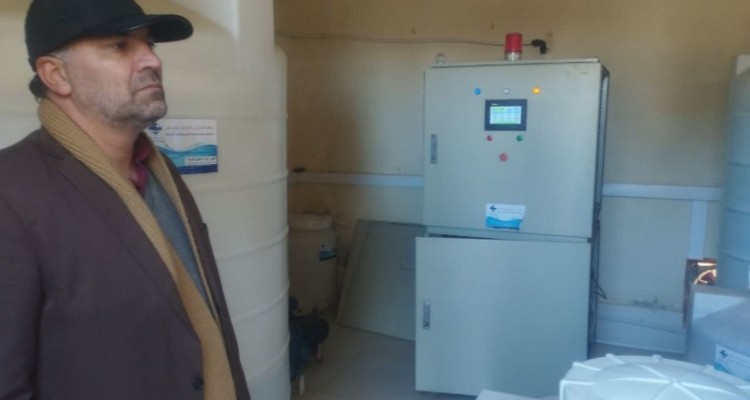 بازدید سرپرست آبفای شهرستان صحنه از تأسیسات آبرسانی شهر صحنه با هدف ارتقای خدمات‌رسانی