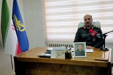 نشست خبری فرمانده سپاه ناحیه صحنه به مناسبت گرامیداشت دهه مبارک فجر   