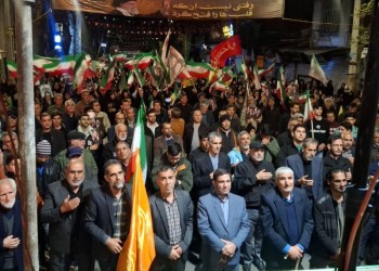 چهل و چهارمین حضور حماسی مردمی شهرستان صحنه