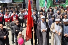 برگزاری مراسم عزاداری شهادت امام صادق (ع) در صحنه