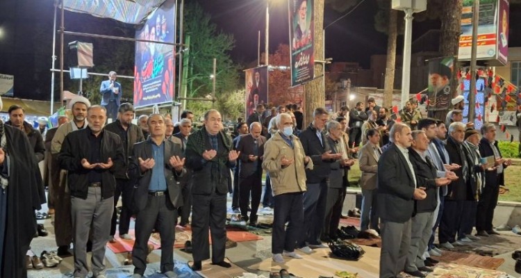 مردم شهرستان صحنه در موج چهلم‌و‌هشتم اجتماعات شبانه سراسری