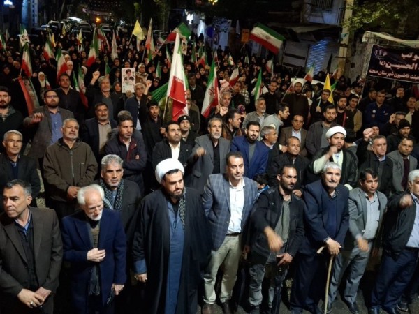 شکوه «قرار پنجاهم» در شهرستان صحنه؛ تجلی بیعت و حمایت مردمی