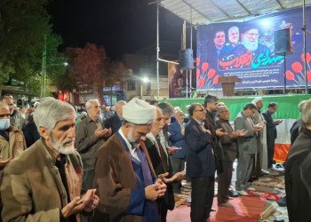 قاب‌های ماندگار از شب ۵۵ شهرستان صحنه