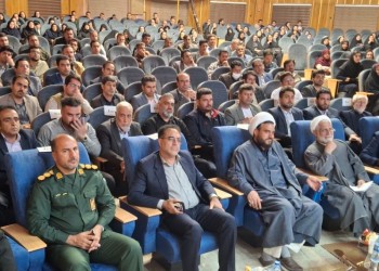 مراسم بزرگداشت روز معلم در شهرستان صحنه