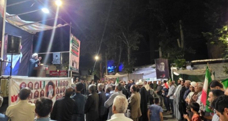 نود و دومین اجتماع مردمی شهرستان صحنه