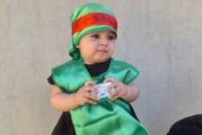 مراسم شیرخوارگان حسینی در صحنه   