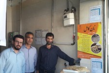 آغاز پخت نان کامل در شهرستان صحنه  