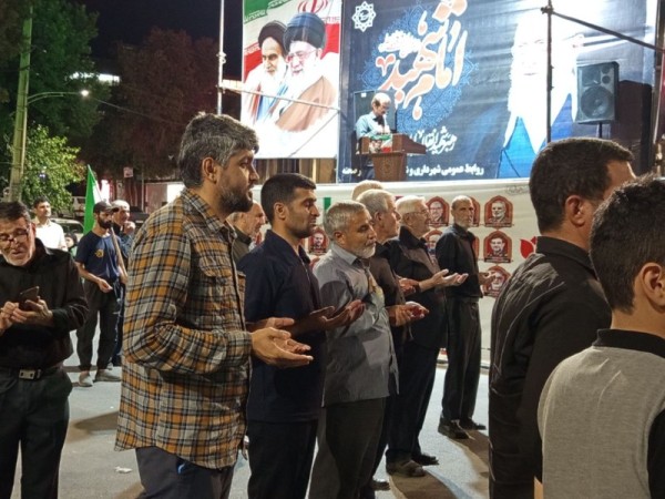 صدو سی و سومین شب اجتماع مردمی انقلابی و ولایت‌مدار مدار شهرستان صحنه