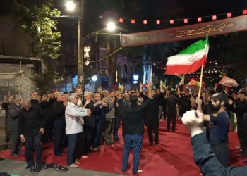 شب صدو سی و یکم از تجمع مردمی شهرستان صحنه با عطر محرم و یاد امام شهید   