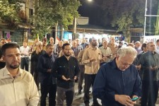حضور مردمی شهرستان صحنه در یکصد و چهل و یکمین اجتماع شبانه