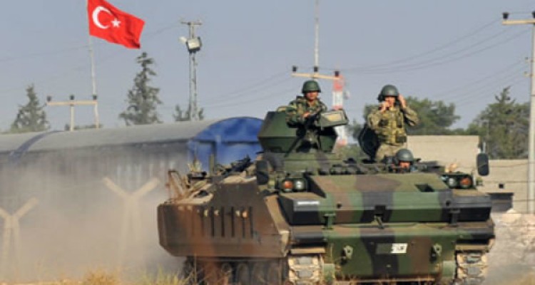 ارتش ترکیه وارد شمال سوریه شد