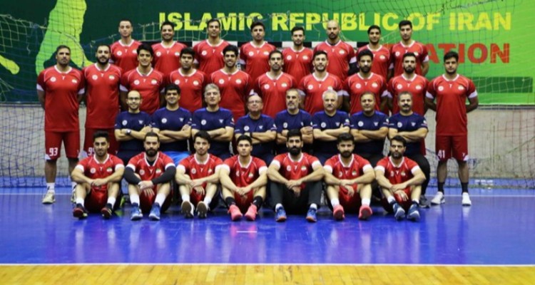 اعلام فهرست ۱۸ نفره ایران در مسابقات هندبال قهرمانی آسیا