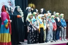 جشن بزرگ ریحانه های بهشتی در صحنه