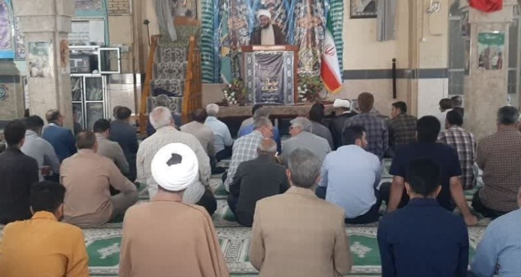 نماز جمعه در صحنه برگزار شد