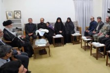 دیدار خانواده شهدای نیروی پدافند هوایی با رهبری