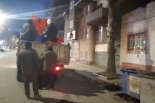 نصب مخازن زباله های خشک در سطح شهر صحنه